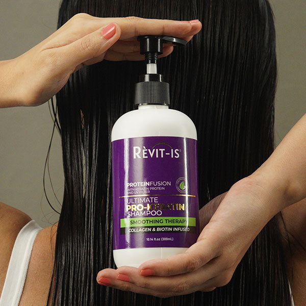 Keratin Shampoo 300ml with Conditioner 300ml