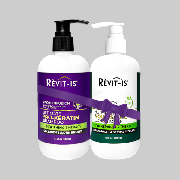 Keratin Shampoo 300ml with Conditioner 300ml